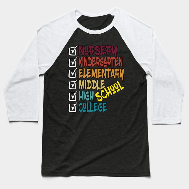 high school to college Baseball T-Shirt by Ardesigner